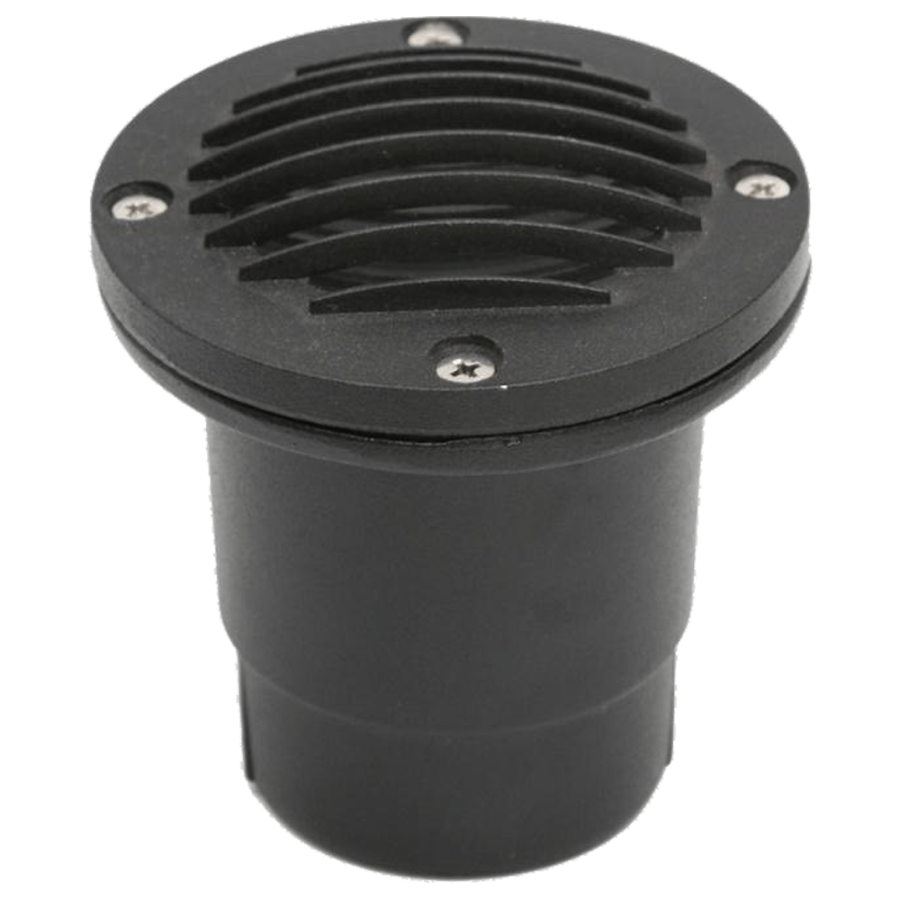 ABBA Lighting USA UNA06 Heavy Duty Cast Aluminum In-Ground Light Black Finish