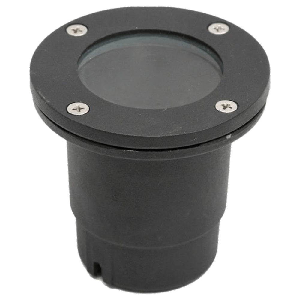 ABBA Lighting USA UNA07 Heavy Duty Cast Aluminum In-Ground Light Black Finish