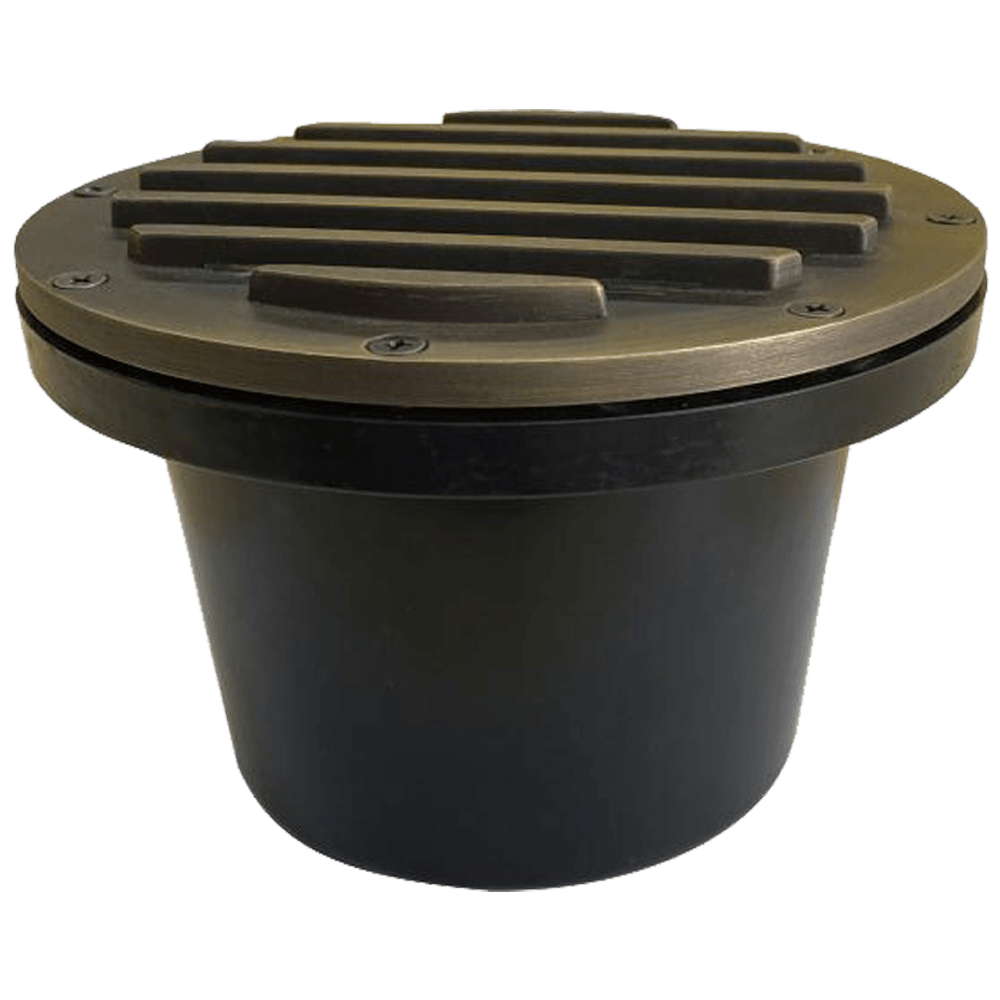 ABBA Lighting USA UNB01 Heavy Duty Cast In-Ground Light Brass Finish