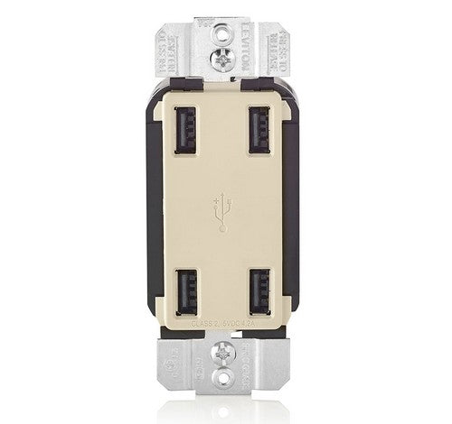 LEVITON USB4P 4.2A USB CHARGER LA - BuyRite Electric