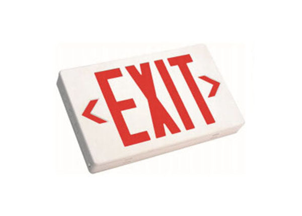 Westgate Led Exit Sign White Housing 120~277V XT-RW-EM | BuyRite