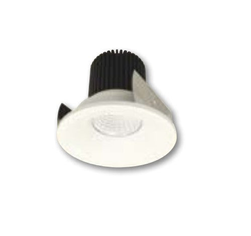 NORA Lighting NIOB-2RNB 2" iolite Round Bull Nose Regress Non-Adjustable Trim With 1000lm - BuyRite Electric