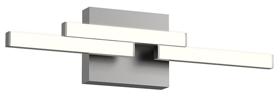 Kuzco Lighting VL52718-BN LED 18 Inch Anello Minor Vanity Wall Lights Brushed Nickel Finish