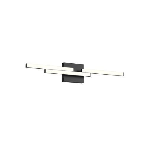 Kuzco Lighting VL52727-BK LED 27 Inch Anello Minor Bathroom Fixture and Vanity Light Black Finish