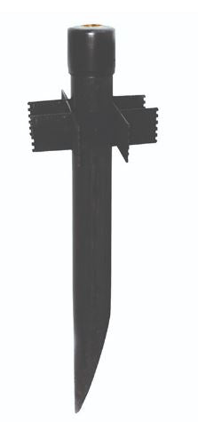 Westgate Lighting WE167-25 LED 3 Inch Diameter 25 Inch Long PVC Post With Brass 1/2 Inch NPT Hub