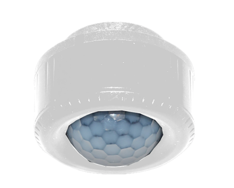 Westgate Lighting WEC-3PR-72-TLB-WH 12-24VDC PIR Sensor RC Ready White With Base