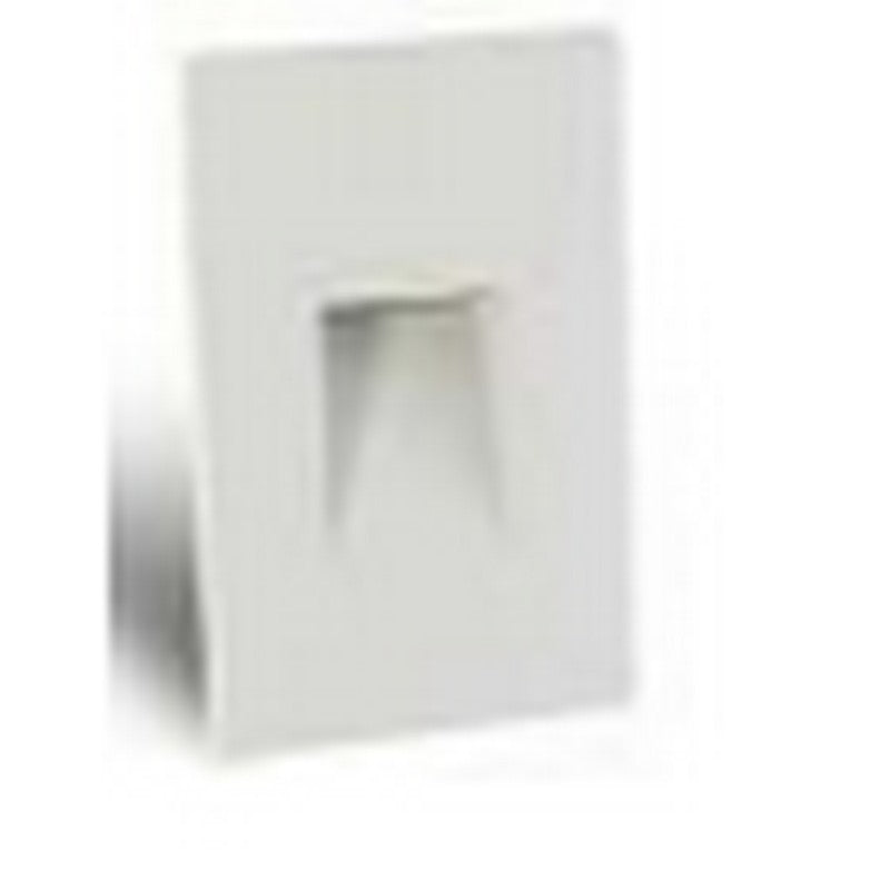 Westgate SLT-B-WH Precision-Cast Aluminum Step Light Face Plate White Finish