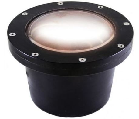 Westgate WL-140-FBK LED PAR36 Well Lights With Sleeve Fiber Glass Black Finish
