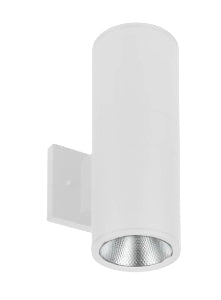 Westgate WMC-UDL-MCT-WH-DT 4 Inch Wall Cylinder Up/Down 30W 3000K/4000K/5000K Dimmable White