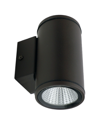 Westgate WMC2-12V-DL-MCT-BK LED Wall Cylinders Light, Voltage 12V, Selectable CCT 30K/40K/50K, Wattage 5W, Black Finish
