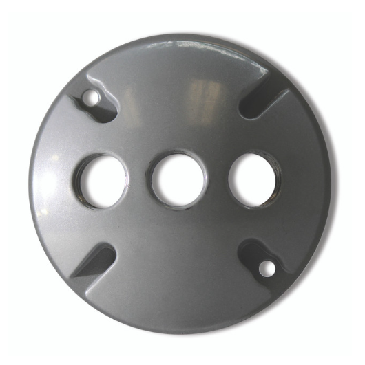 Westgate Lighting WRC-3-BRZ LED Outdoor Light Weatherproof Cover w/ Three 1/2" Hubs, Bronze Finish