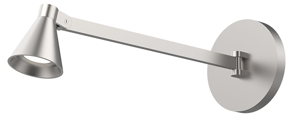 Kuzco Lighting WS19914-BN LED Dune Wall Sconce Light Brushed Nickel Finish