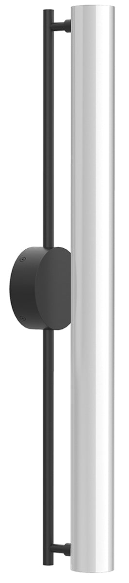 Kuzco Lighting WS70130-BK LED 30 Inch Gramercy Bathroom Vanity Wall Light Black Finish