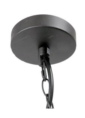 Westgate Lighting WSX-20-40W-MCTP-SCH 45" Suspended Chain/Cord & Canopy Light, Lumens 100 LM/W, Multi-Color Temperature