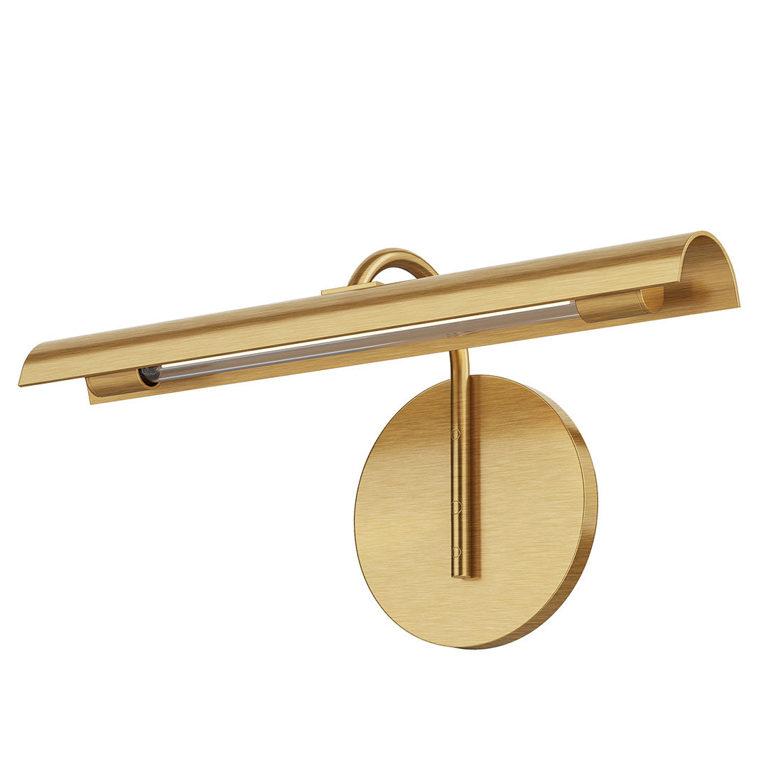 Alora Lighting WV316501VBMS Astrid Picture Light Vintage Brass Finish