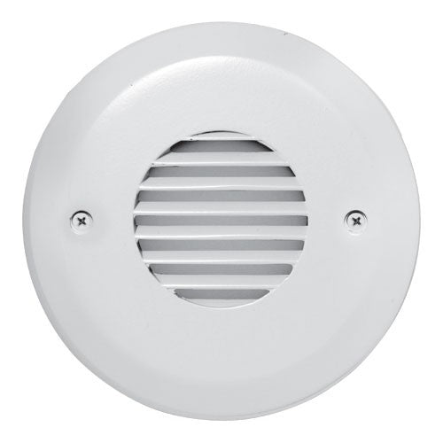 ELCO Lighting ELST8530W Round Mini LED Step Light with Angled Louver 3W 3000K 12V White Finish | BuyRite Electric