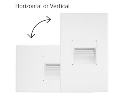 ELCO Lighting ELST9930W Mini LED Step Light 2.5W 3000K 50 lm 120V White Finish | BuyRite Electric