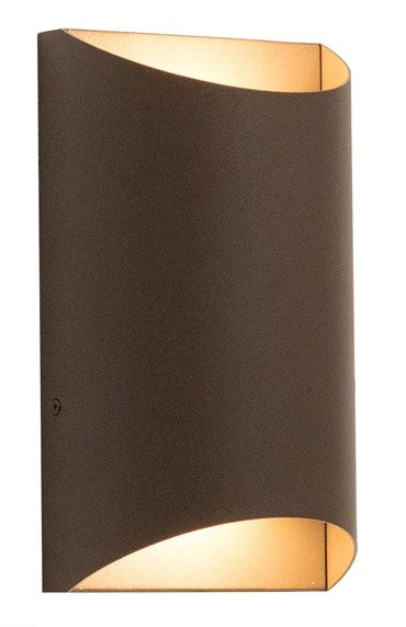 Westgate CRES-51-50K-BR 15W Small Crest Sconces Tunnel Trim Bronze Finish 5000K