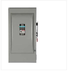 Siemens GNF324R 200 Amp Outdoor, Non Fusible, General Duty Safety Switch 3 Pole