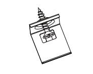 Core Lighting ALP100K-CL Surface Mount Corner LED Profile, Metal Mounting Clips, Anodized Silver Finish