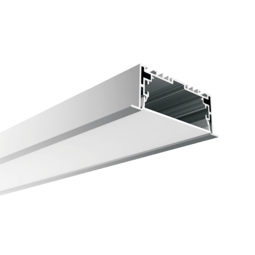 Core Lighting ALP330RN-48 3 Inches Wide Linear Recessed Aluminum Profile - 48 Inches