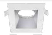Westgate Lighting CRLC-TRM-4SA, CRLC Series 4 Inch Square Wall Wash Trim - Haze