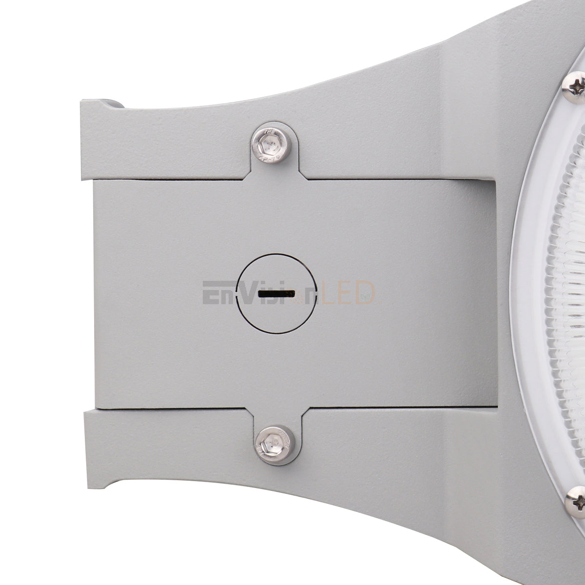 EnvisionLED BDD-JBX-SLV LED J-Box Cover for BDD Silver Finish