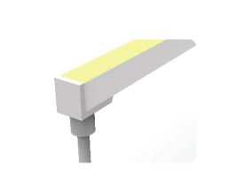 Core Lighting LNT20-HW36-IP67BF 1.5W IP67 Flexible LED Neon Series Power feed length 36 Ft. Bottom Feed