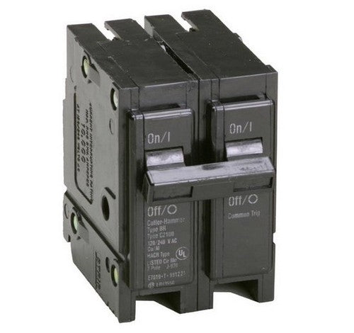 Cutler Hammer Br215 15 Amp 2-Pole BR Plug-On Circuit Breaker 120 / 240VAC - BuyRite Electric