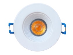 Westgate RDL2S-BF-MCT-WH LED 8W 2 Inch Round Baffle Recessed Lights 600LM Multicolor Temperature White Finish