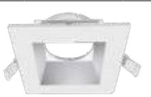 Westgate Lighting CRLC-TRM-6S, CRLC Series 6 Inch Square Down Light Trim - Haze