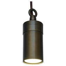 ABBA Lighting USA HLB01, Hanging Spot Light, Heavy Duty Cast Brass 3000K Warm White