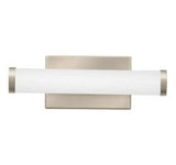 Lithonia Lighting  FMVCCL Contemporary Cylinder 12" Brushed Nickel LED Vanity