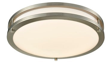 Westgate FDL-14-20W-30K 20W 14 Inch LED Flush Mount Drum Fixture Diameter Round Dimmable