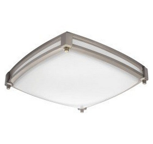 Lithonia Lighting FMSSATL Saturn 13" Residential LED Square Flush Mount 120V- BuyRite Electric