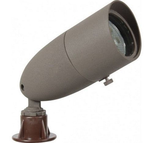 Orbit L1071-WH White Led Outdoor Cast Aluminum Directional Light Bullet 12V - BuyRite Electric
