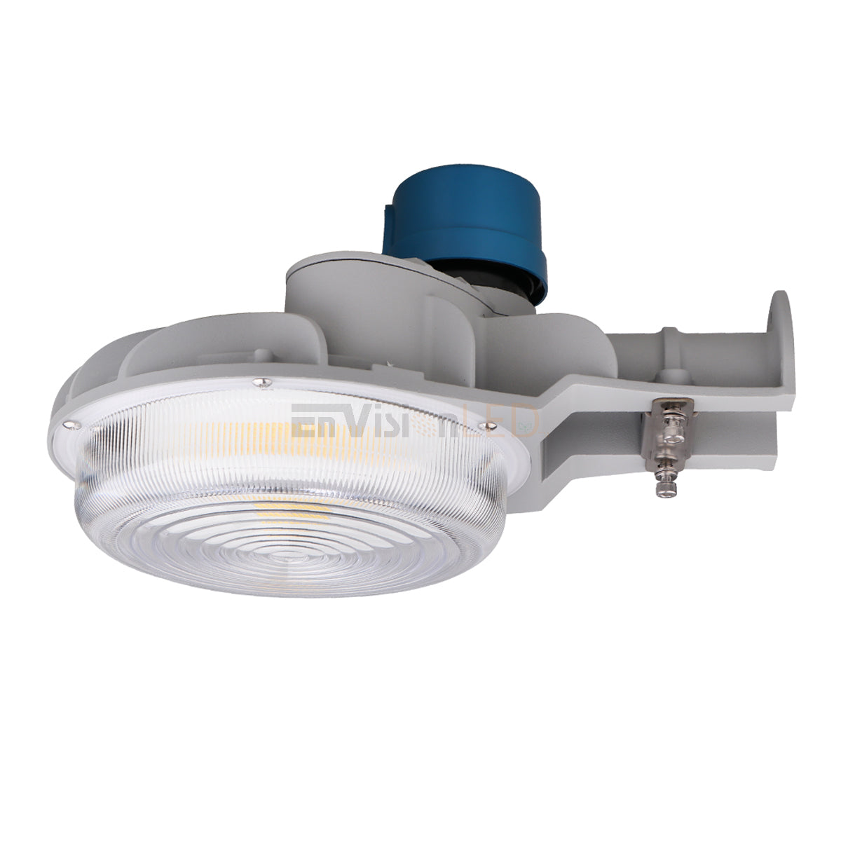 EnvisionLED LED-BDD-40W-TRI-SLV-PC LED Area Barn Dusk to Dawn w/ Photocell Flood light, 3CCT Selectable Silver Finish