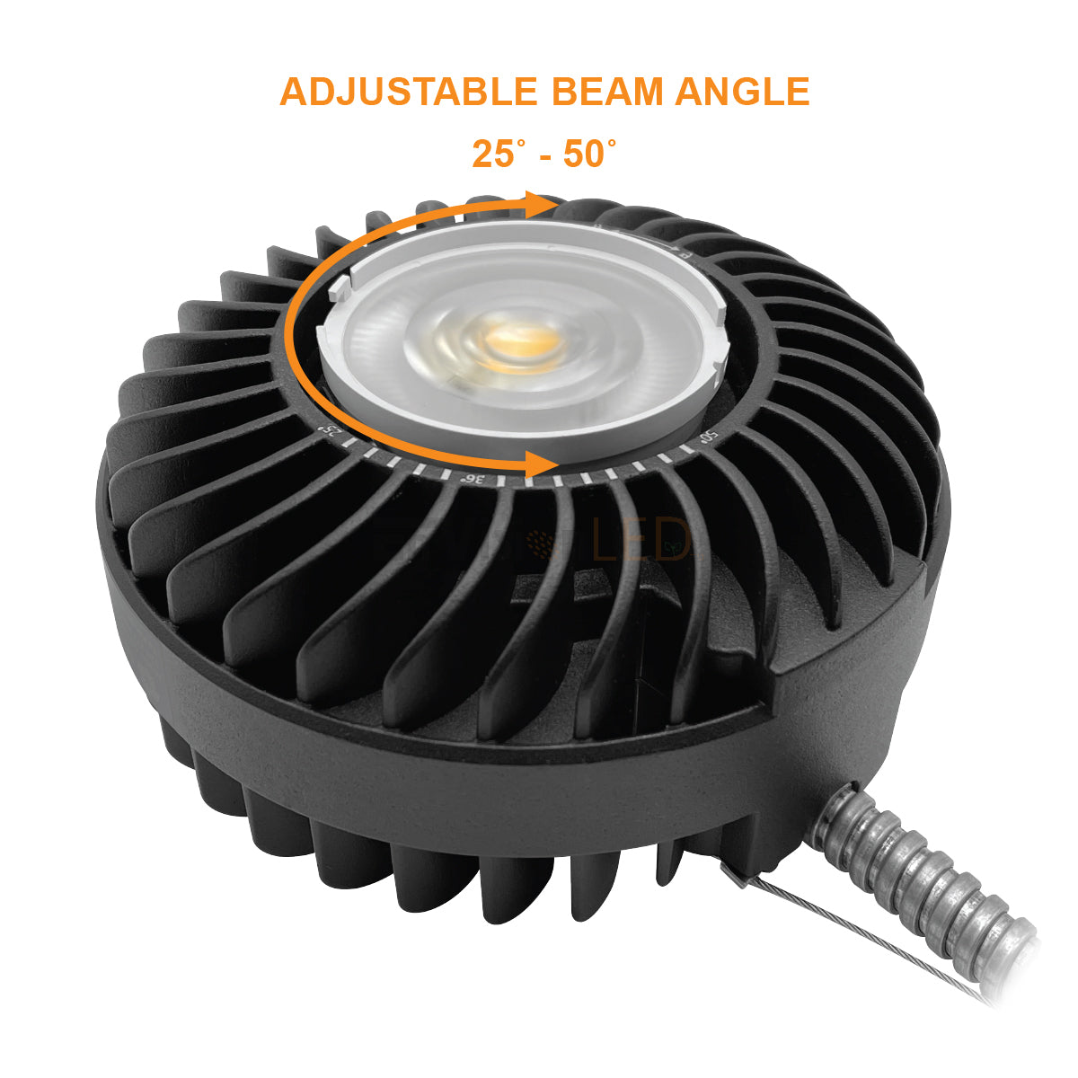 EnvisionLED LED-CADM-3M55-40K-UNV LED CADM 3M55 Module, 4000K Commercial Downlight Module