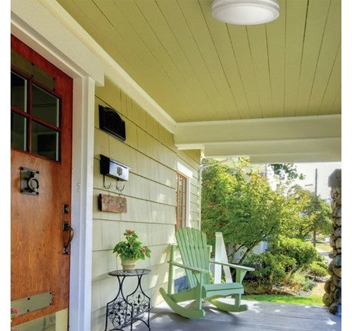 Lithonia Lighting OLCFM 17W LED Outdoor Cast Flush Mount 120V