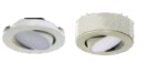 Westgate PL12ADJ-30K-BN 4.5W Adjustable Puck Light Brushed-Nickel Finish 12V 3000K