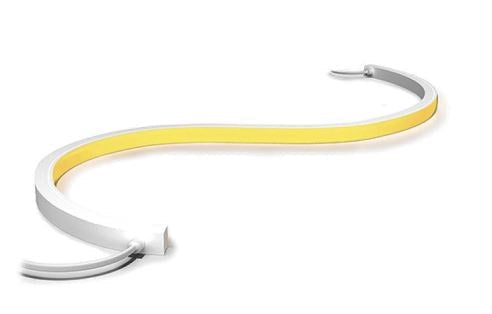 Core Lighting LNT65-F-VB-AM-PF-24V Flexible Neon Series LED Strip 4.6W Flat Lens Color Temperature Amber 24V Vertical Bend