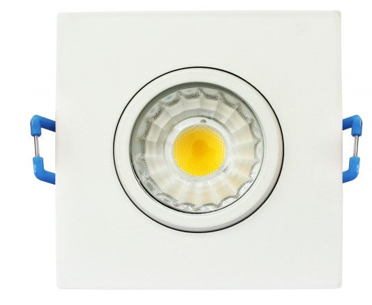 Westgate SDL3S-ADJ-40K-WH LED 8W 3 Inch Square Adjustable Recessed Lights 4000K