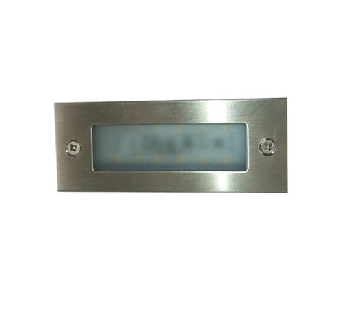 ABBA Lighting 3W STS02 Stainless Edge Steel Step Light - BuyRite Electric