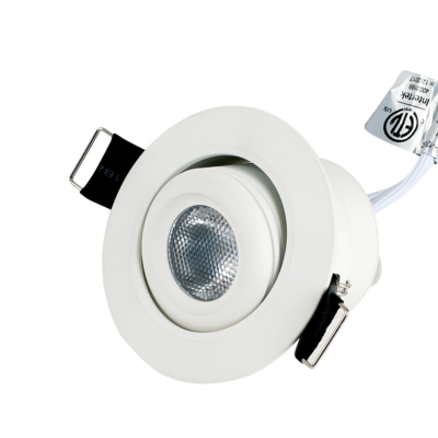 Core Lighting ULM220-30K-WH-12V, LED Recessed Undercabinet Downlight - 12V, Color Temperature: 3000K White Finish