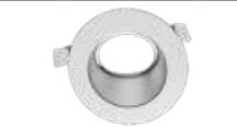 Westgate Lighting CRLC-TRM-6A-WH, CRLC Series 6 Inch Round Wall Wash Trim - White