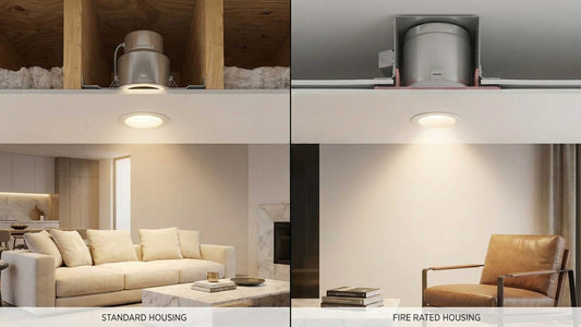 Fire Rated Housings vs Standard Housings