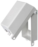 Arlington DBP2 2-Gang Weatherproof Plastic Dri-Box Adapter, White Finish