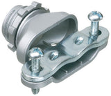 Arlington 846SS 3/8" Duplex Strap-Type Non-Metallic Connector, Flex/AC/MC , Zinc Die-Cast