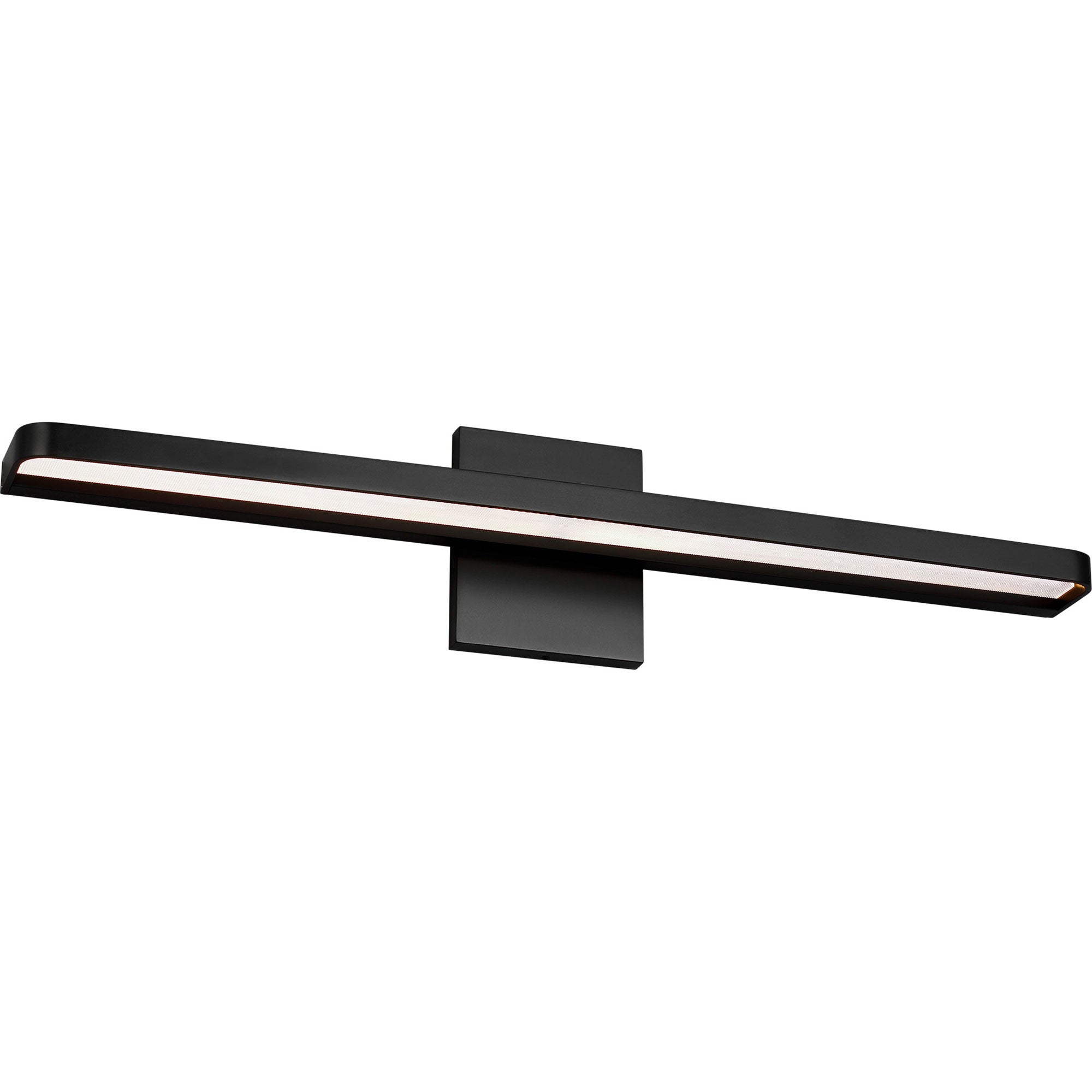 Visual Comfort Architectural 700BCBND24B-LED930 Sean Lavin Banda LED 24 inch Bath Light Wall Light, Integrated LED, Matte Black