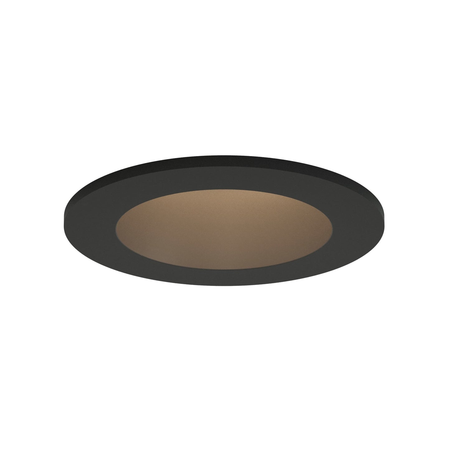 CSL Lighting DLT3RIC-27-RFSTBK Forme 3" Standard Round Downlight Trim - CCT: 2700K - Finish: Black